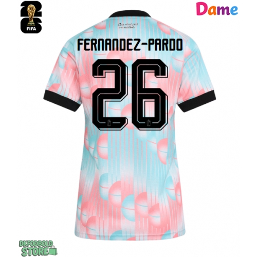 Belgien Matias Fernandez-Pardo #26 Replika Udebanetrøje Dame VM 2026 Kortærmet